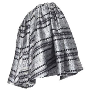 Maticevski Profound lurex jacquard strapless top